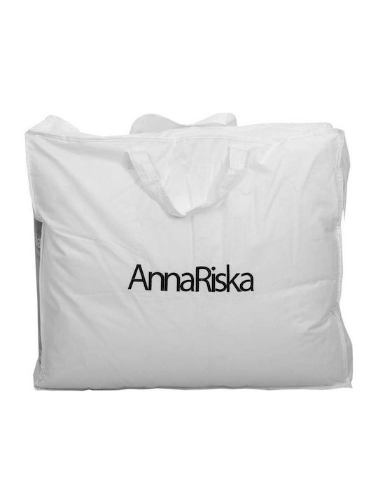 Anna Riska Bettdecke Einzelbett Daunen 160x240cm 4 Seasons Down Quilt Weiß 13.5 togs Togs