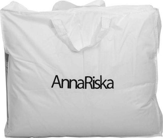 Anna Riska Πάπλωμα Μονό Πουπουλένιο 160x240εκ. 4 Seasons Down Quilt Λευκό 13.5 togs