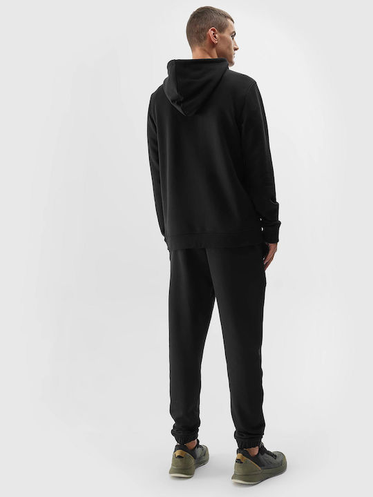 4F Herren-Sweatpants Schwarz