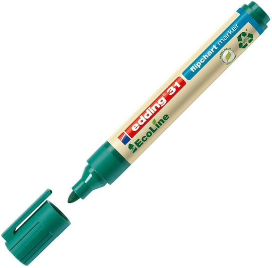 Edding EcoLine 31 Permanent Marker 3mm Green