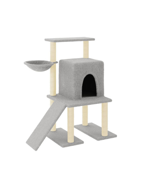 vidaXL Scrumieră Cat Trees Gray