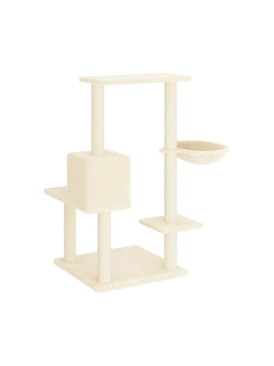 vidaXL Scratching Post Cat Trees Beige 78x59x95cm