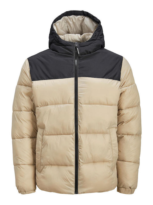 Winter Jacke Puffer Beige