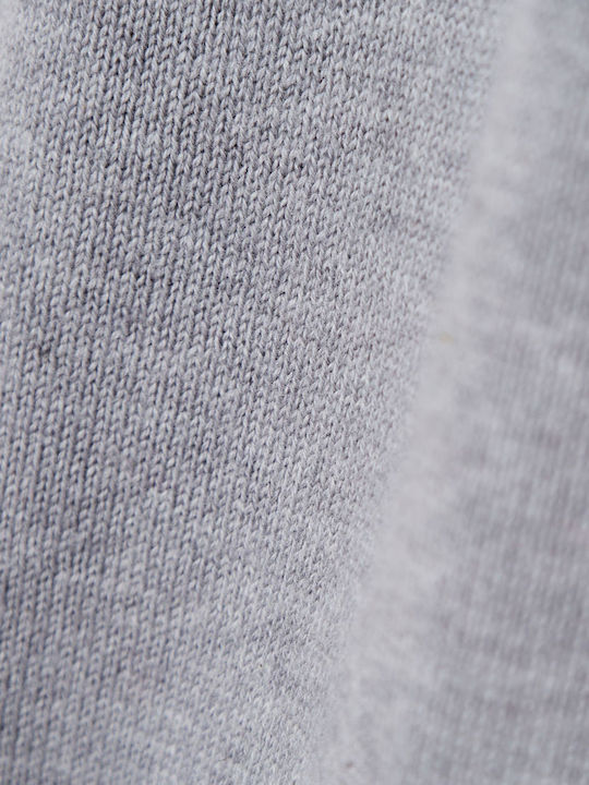 Long Sleeve Sweater Grey Melange