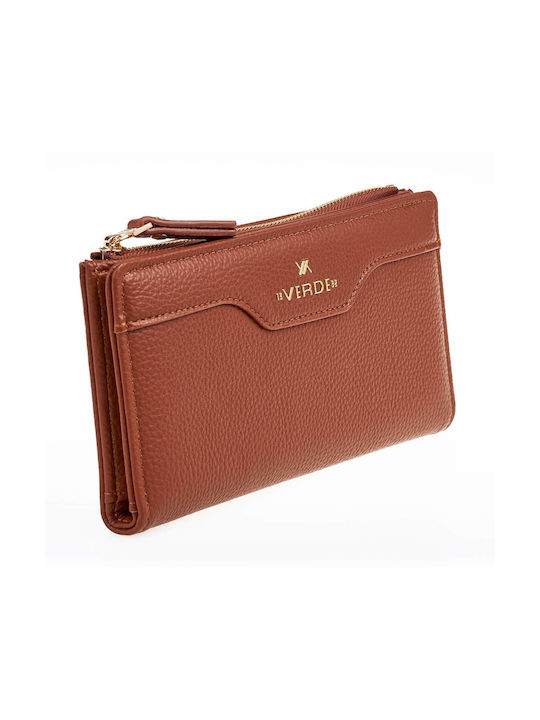 Verde Large Women's Wallet Tabac Brown