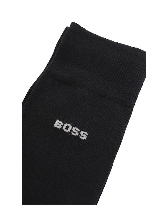 Boss Men's Monochrome Black Socks 2-Pack