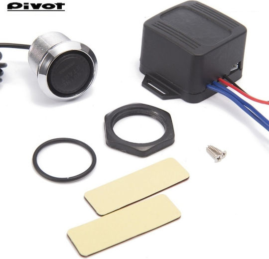 Carner Μπουτόν Μίζας Αυτοκινήτου 12V Universal Μπλε