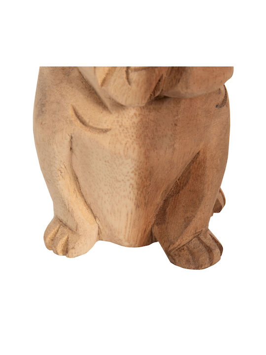HomeMarkt Декоративна Фигура от Дървο Dozer 1бр