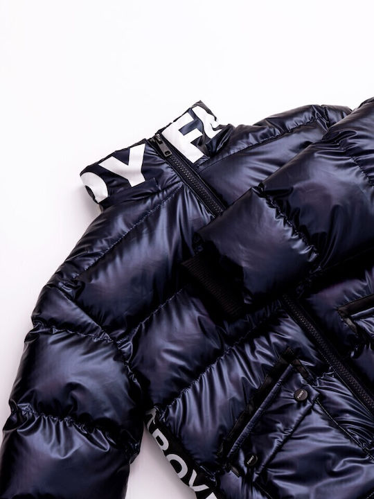 Funky Kinder Mäntel & Jacken Lässig Navy Blau