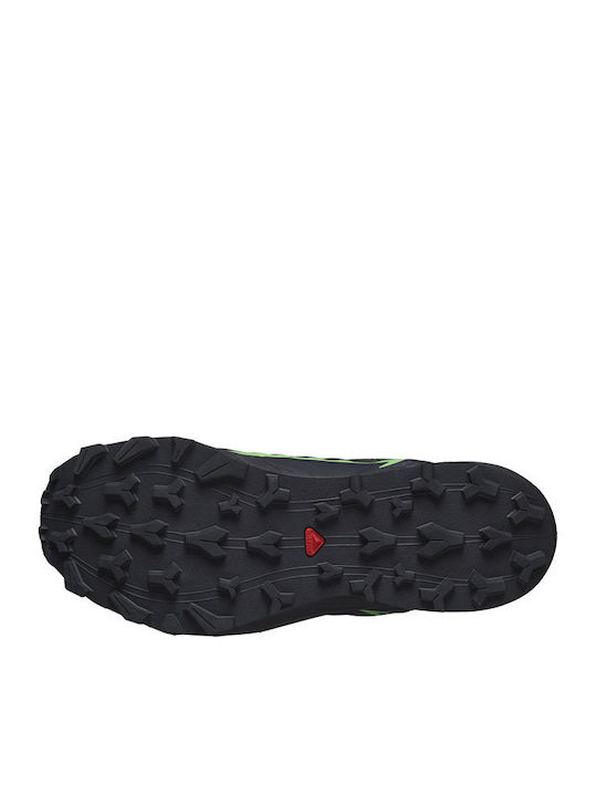 Salomon Thundercross Herren Wanderschuhe Wasserdicht mit Gore-Tex-Membran Schwarz