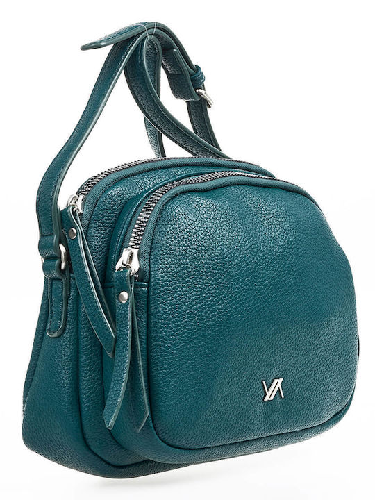 Verde Women's Bag Crossbody Petrol Blue