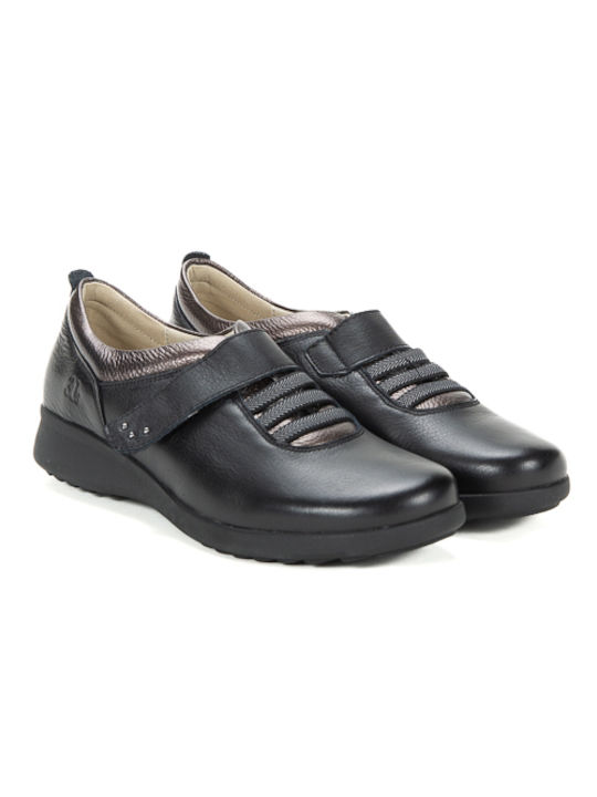 Treintas Shoes Mocasini dama în culoarea Negru