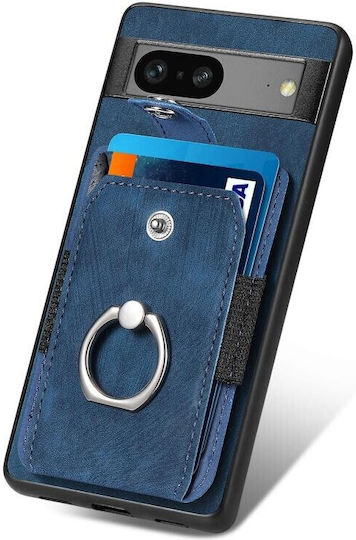 Wallet Πλαστικό Μπλε (Google Pixel 7)