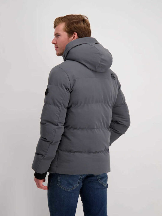 Winter Jacke Puffer Gray