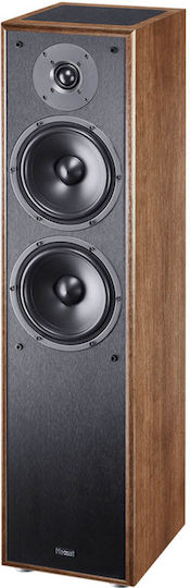 Magnat Monitor S80 144807 Paar Hi-Fi Lautsprecher Boden 160W 2 Anzahl von Fahrern B21.5xT27xH21.5cm. Walnuss