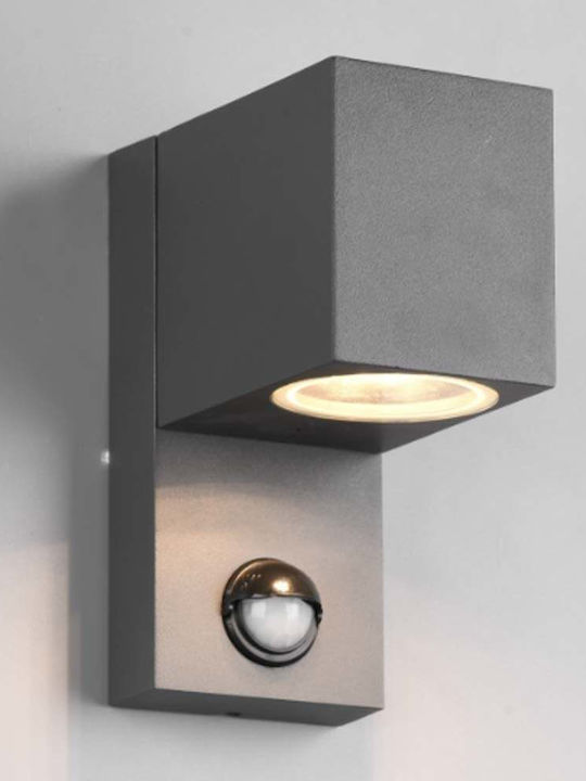 Trio Lighting Roya Επιτοίχιο Εξωτερικό Σποτ GU10 IP44 Διπλής Δέσμης 7x11.6x15εκ.