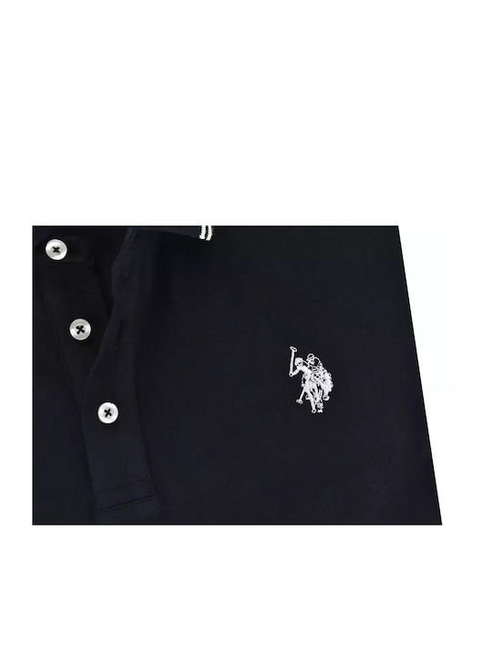 U.S. Polo Assn. Ανδρική Μπλούζα Μακρυμάνικη Polo Μπλε