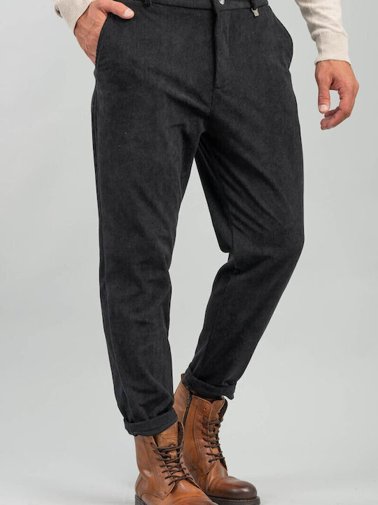 Pantaloni cu Croială Largă Negru
