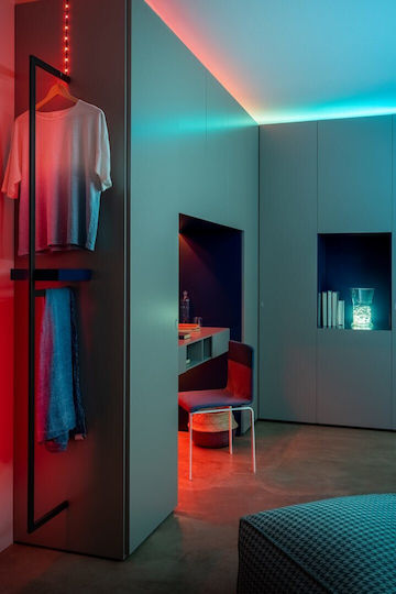 Twinkly Inteligent Bandă LED Wi-Fi USB 5V RGB Lumină 3m cu Sursă de alimentare