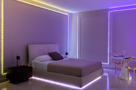 Twinkly Inteligent Bandă LED Wi-Fi USB 5V RGB Lumină 3m cu Sursă de alimentare