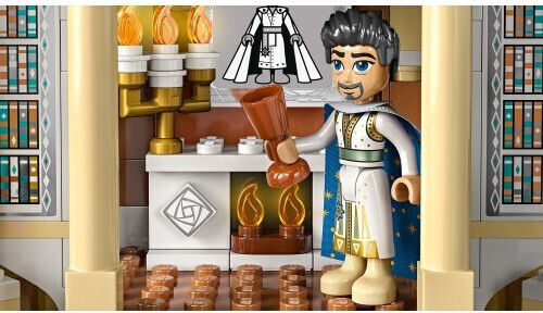 LEGO Castle King Magnifico's Castle for 7+ Years 613 Pieces