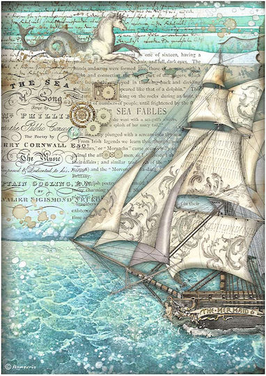 Stamperia A4 Hârtie de orez Decoupage
