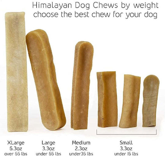 Himalayan Bare de mestecat Yak pentru câini Rase mici fără gluten cu Brânză