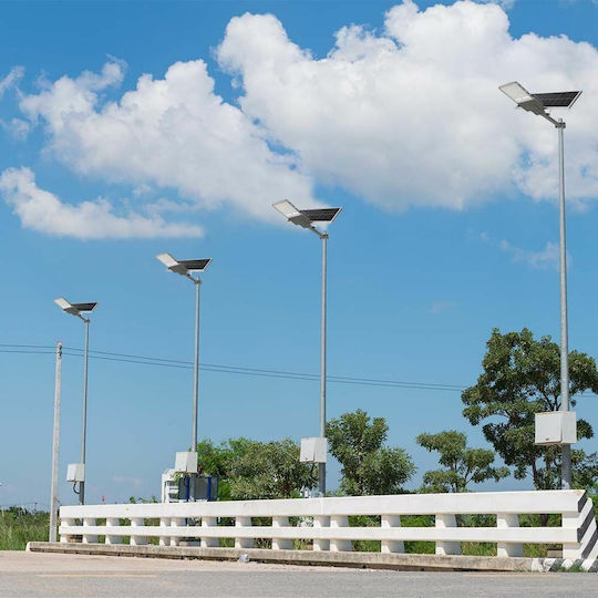 V-TAC Street Solar Light 40W 2500lm Natural White 4000K with Remote Control IP65 20cmx53cmcm