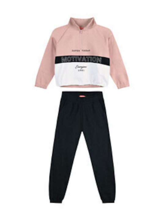 Energiers Kinder Sweatpants Set - Jogginganzug Rose 2Stück