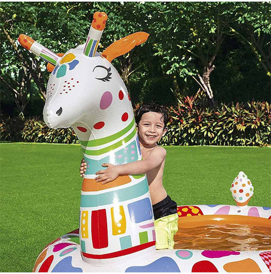 Bestway Children's Oval Swimming Pool 220L Inflatable 266x157x127cm