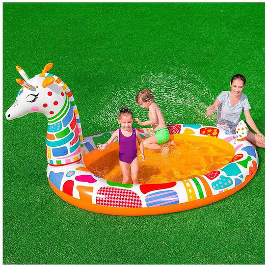 Bestway Children's Oval Swimming Pool 220L Inflatable 266x157x127cm
