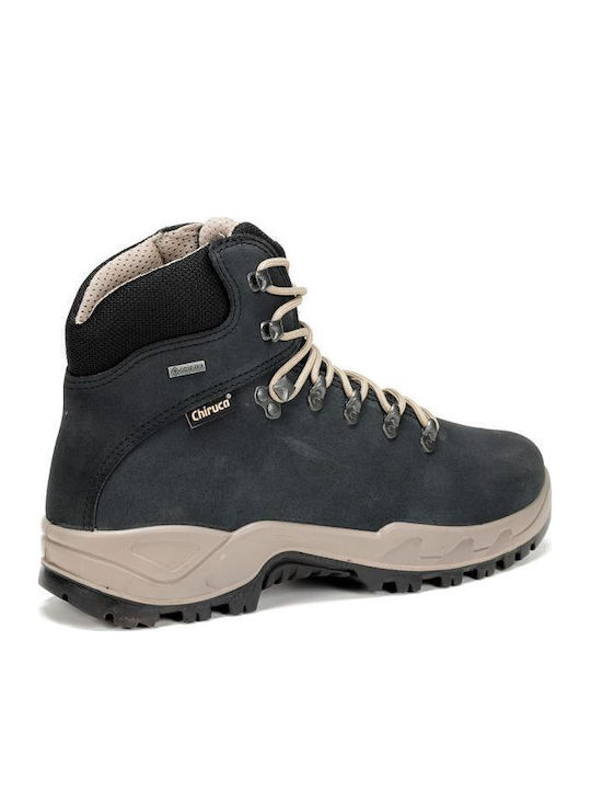 Chiruca Xacobeo Men's Hiking Boots Waterproof with Gore-Tex Membrane Gray