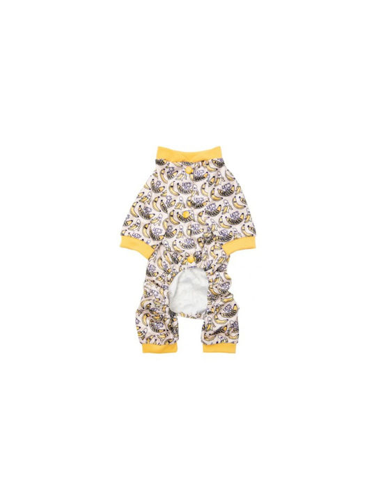 Fuzzyard Go Bananas Ολόσωμο Ρούχο Σκύλου σε Κίτρινο Χρώμα XXSmall 26cm