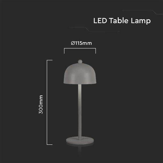 V-TAC Dekorative Lampe Gray