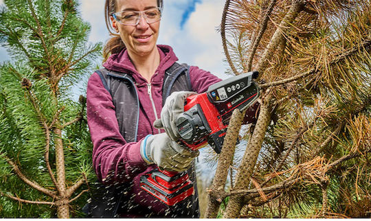 Einhell GE-PS 18 15 Li Pruning Battery Chainsaw Solo Brushless 18V 1.11kg with Blade 12.5cm