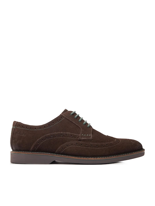 Atticus Limit Men's Suede Oxfords Brown