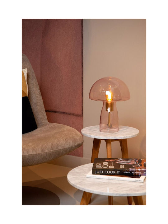 Lucide Lightning Fungo Decorative Lamp Mushroom with Socket for Bulb E27 Honey