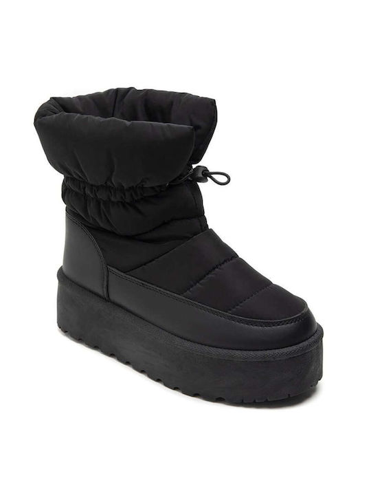 Keep Fred Snow Boots with Rubber Black