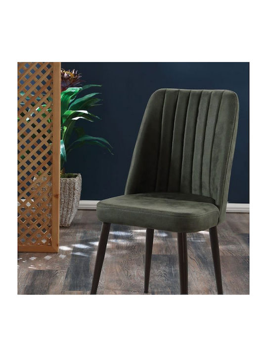 Stühle Speisesaal Cypress green / Black 1Stück 46x49x92cm