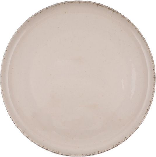 Geschirrset aus Porzellan Beige 16Stück
