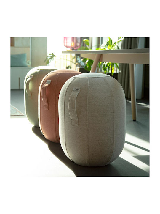 Bean Bag Chair Stool Inflatable Waterproof Macchiato 60x60x43.5cm