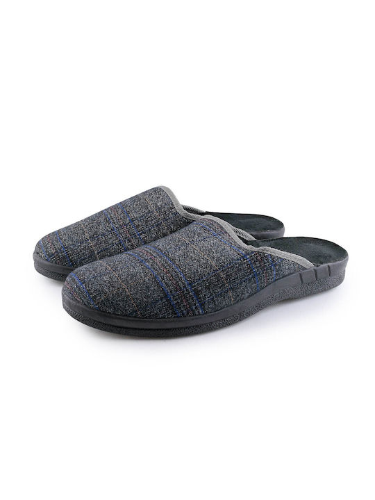 Love4shoes Men's Slipper Gray