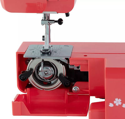 Janome Domestic Sewing Machine Juno Red