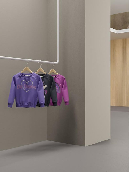 Kids' Shirt Long Sleeve Navy Blue