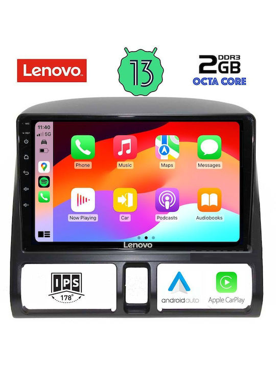 Lenovo Car-Audiosystem für Honda CR-V (Compact Recreational Vehicle) 1996-2006 mit Klima (Bluetooth/USB/WiFi/GPS/Apple-Carplay/Android-Auto) mit Touchscreen 9"