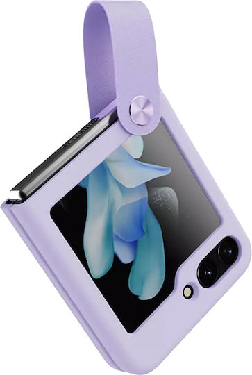 Nillkin Flex Вертикален флип Силикон 1.2мм Лилав (Galaxy Z Flip5)