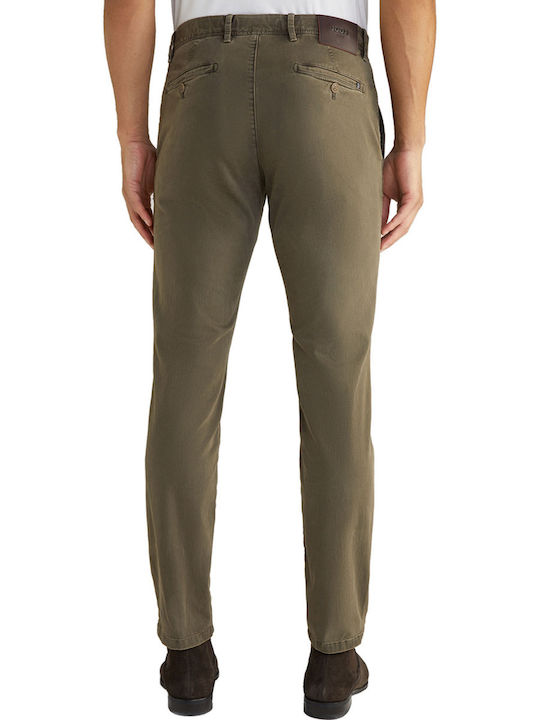 Joop! Men's Trousers Chino in Slim Fit Khaki