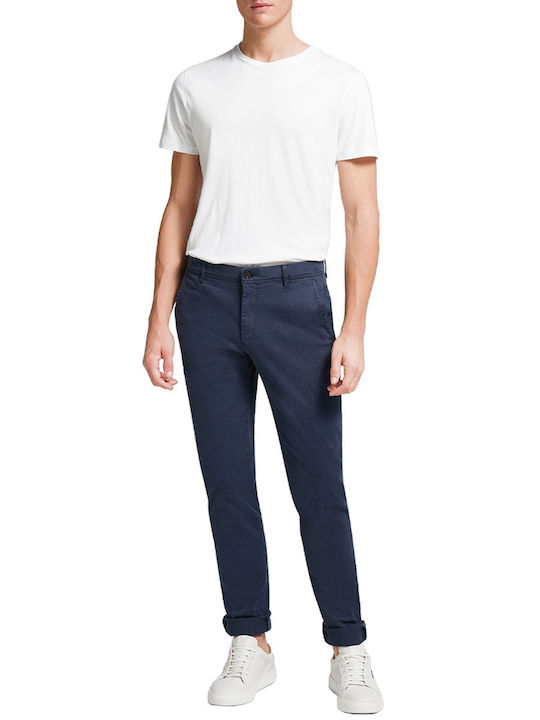 Joop! Men's Trousers Chino in Slim Fit Blue