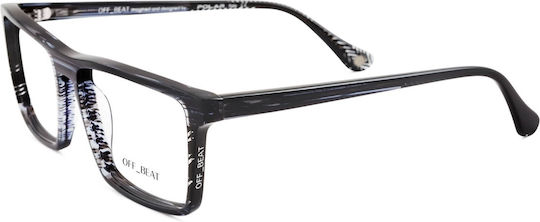 Polar Plastic Eyeglass Frame Black