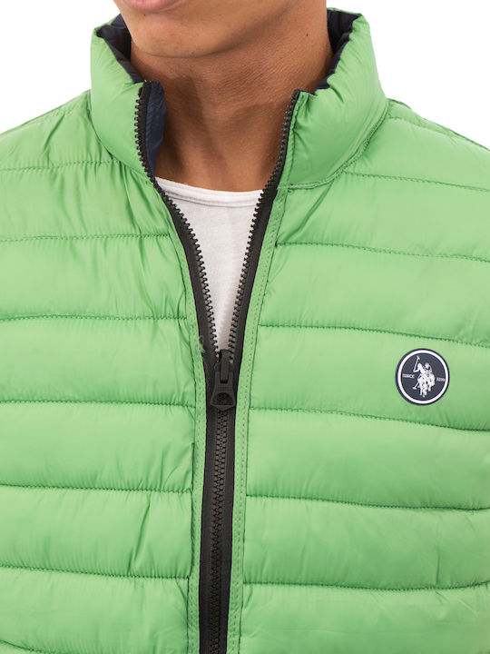 Cody Ärmellos Winter Jacke Marineblau